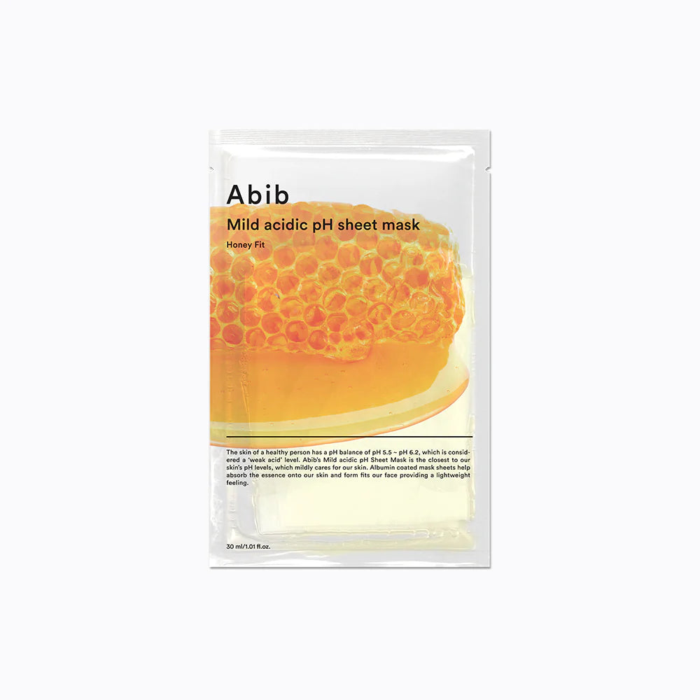 Abib - Mild acidic pH sheet mask Honey fit